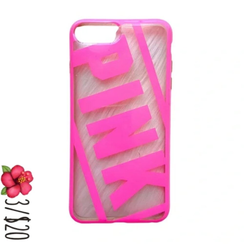 PINK Victoria Secret iPhone Case 6P / 7P / 6SP PINK VS iPhone Case 🌺3/$20